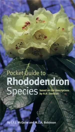 Pocket guide to Rhododendron Species: Based on the Descriptions of H.H. Davidian
