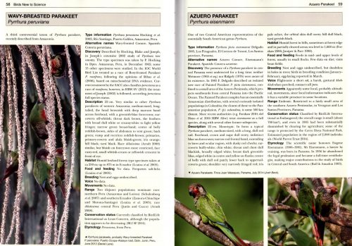 Birds New to Science:  50 Years of Avian Discoveries (Helm Photographic Guide) - Image 4