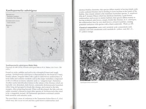 Tasmanian Lichens: Identification, Distribution and Conservation Status:   I. Parmeliaceae - Image 4
