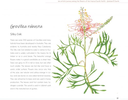 An Artistic Journey Among the Flowers of the Tropical South Pacific:  A Collection of Watercolours - Image 2