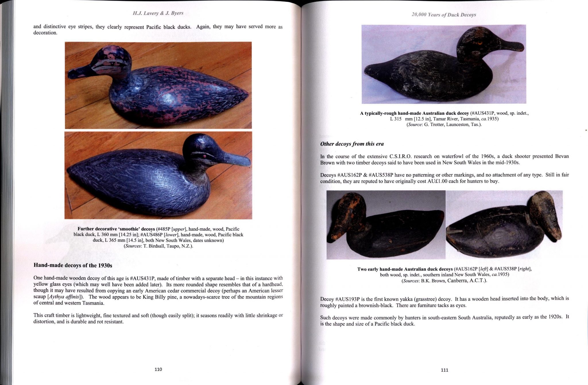 20,000 Years of Duck Decoys The Reference Book to Australian Decoys