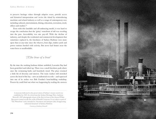 Sydney Harbour:  A History (New Edition) - Image 2