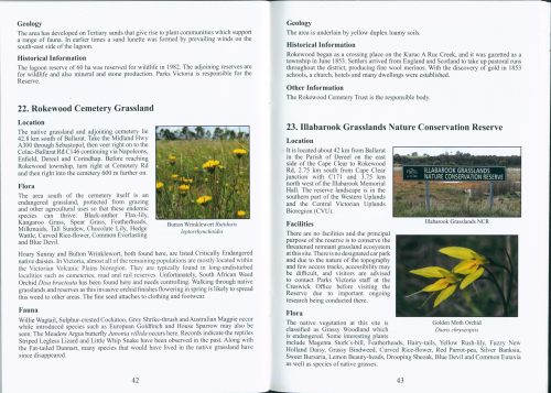 Discovering Ballarat's Bushland: A Guide to 37 Natural Places in the Ballarat Region (Second Edition) - Image 4