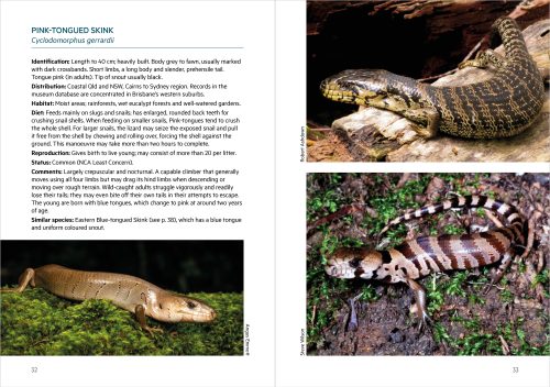 Reptiles of Brisbane Second Edition (Pocket Guide) - Image 5